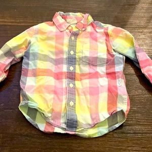 Gap boys long sleeve shirt size 4